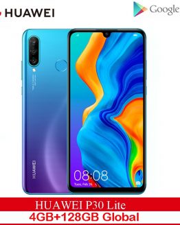 Original Global Version Huawei P30 Lite 4GB 128GB Mobile Phone 6.15 inch Smartphone 32MP 4*Cameras With Google Pay Android 9.0