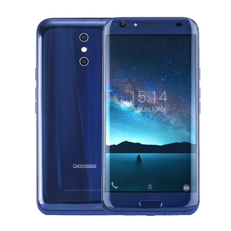 DOOGEE Dual 13.0MP Camera Android 7.0 5050mAh 12V2A Quick Charge 5.5'' FHD