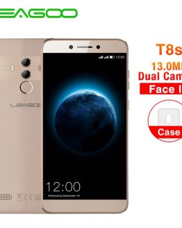 LEAGOO T8s 5.5'' FHD Incell screen Mobile Phone Android 8.1 MTK6750T Octa Core 4GB 32GB 13MP Dual Camera Face ID 4G Smartphone