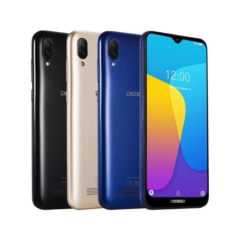 DOOGEE X90 Cellphone 6.1inch 19:9 Waterdrop Quad Core Android Go 1GB RAM