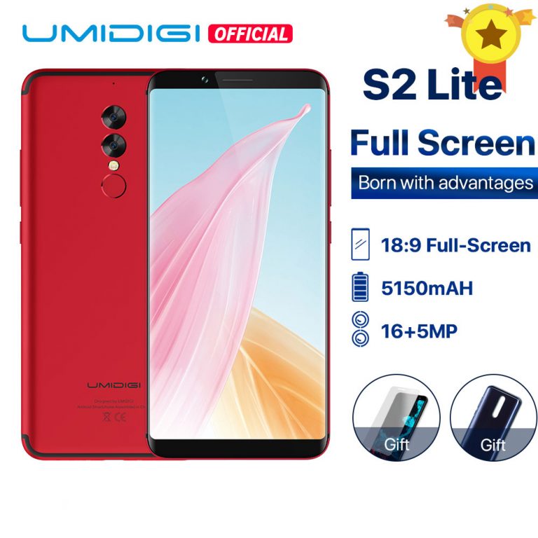 UMIDIGI S2 Lite Full Screen 18:9 Smartphone Android 7.0 Face ID 5100mAh cellphone 4GB 32GB 16MP+5MP Dual Cameras 4G Mobile Phone 1 ๐UMIDIGI S2 Lite โ Full Screen 6.0โ Smartphone with 5100mAh Battery for All-Day Use ๐๐ฑ