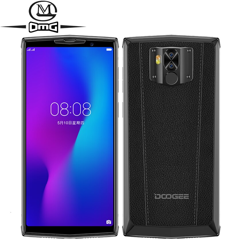 DOOGEE N100 NFC 10000mAh Android 9.0 Mobile Phone 4GB + 64GB 5.99'' FHD+ Display Helio P23 MT6763 Octa Core 21MP 4G Smartphone