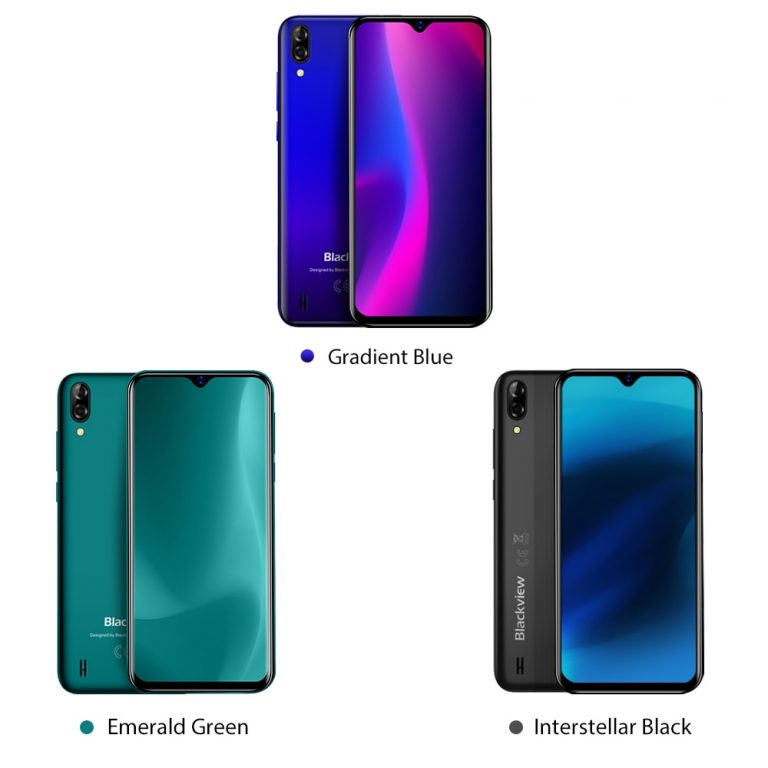 Blackview A60 Smartphone Quad Core Android 8.1 4080mAh Cellphone