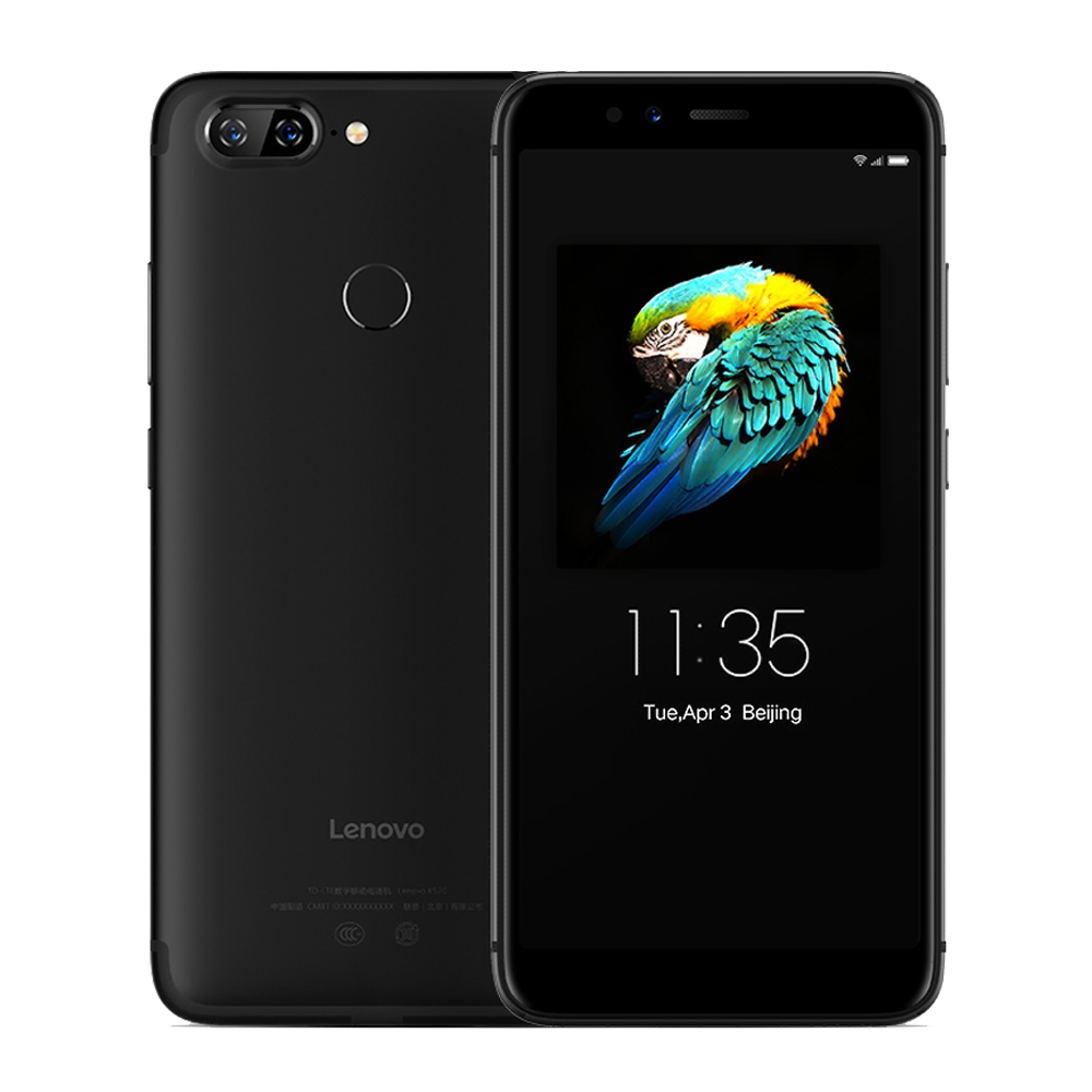 Lenovo S5 Face ID 18:9 Full Screen 4GB RAM 64GB ROM Mobile Phone Dual Rear 13MP + Front 16MP Octa Core 3000mAh 4G LTE Smartphone