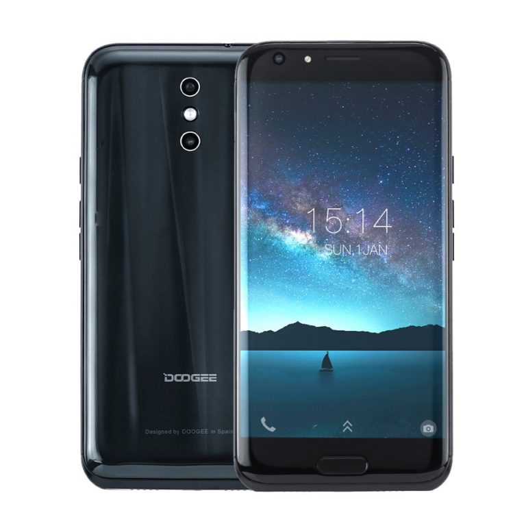 DOOGEE Dual 13.0MP Camera Android 7.0 5050mAh 12V2A Quick Charge 5.5'' FHD