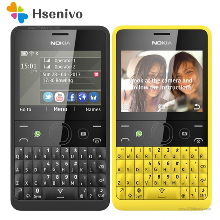 BATTERY ONLY for Nokia Asha 210 β Reliable Dual SIM GSM Phone with 2.4β Display & QWERTY Keyboard A compact Nokia Asha 210 feature phone showcasing its QWERTY keyboard and slim bar design, ideal for dual SIM users.