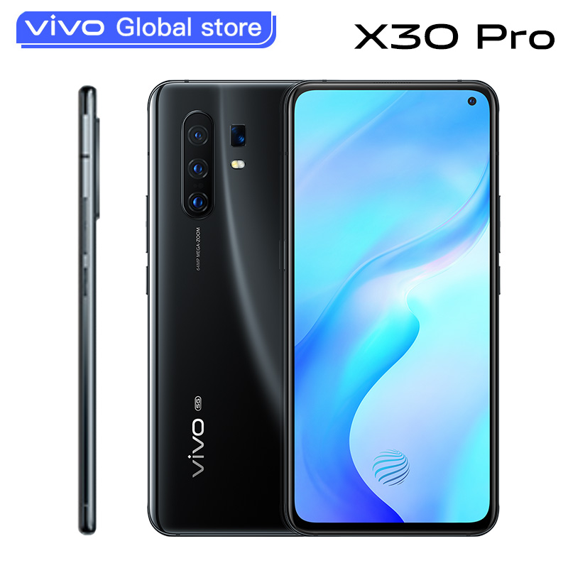 Original vivo X30 Pro 5G SmartPhone 6.44" Exynos 980 8G 128G Android 9.0 64.0MP 90HZ 44W Fast Charger 60x Zoom Cell Phone