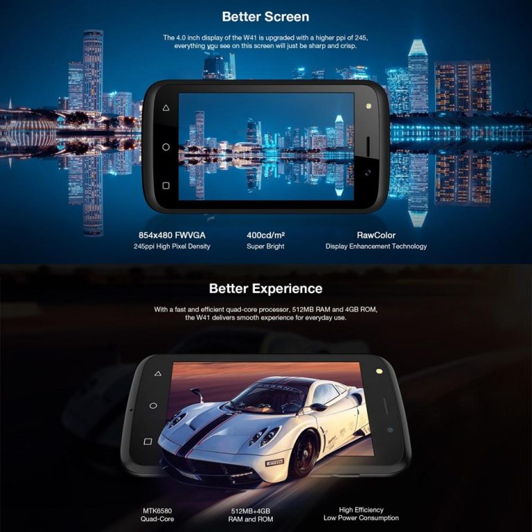KEN XIN DA KXD W41 Mobile Phone Android 9.0 Cellphone Quad Core