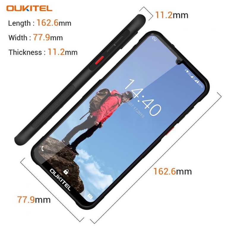 OUKITEL Y1000 Android 9.0 Mobile Phone 6.08" 19.5:9 Screen MT6580P 2G RAM 32G ROM 3600mAh Fingerprint IP68 Waterproof Smartphone 2 OUKITEL Y1000 Waterproof Smartphone β 6.08" HD Display, Dual Cameras, IP68 Protection, and Face/ Fingerprint Recognition