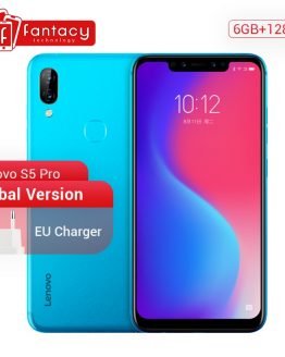 Global Version Lenovo S5 Pro 128GB Snapdragon 636 Octa Core Smartphone 20MP Quad Cameras 6.2 Inch Octa Core 4G Cellphone QC3.0