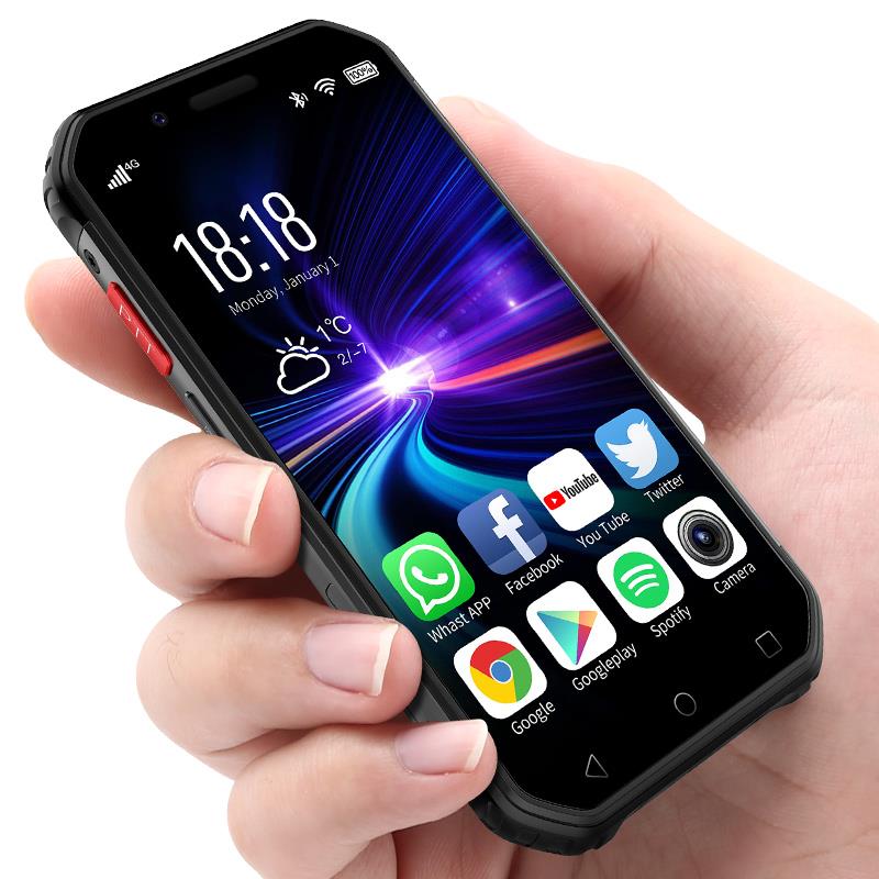 SOYES S10 Mini Waterproof Smartphone NFC 3GB 32GB 1900mAh 4G Android 6.0 MTK6737 GPS Fingerprint Face ID 5MP Shockproof Phone