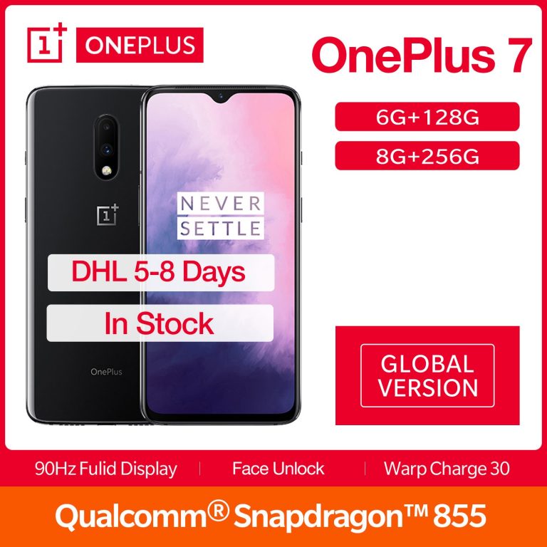 Global Version OnePlus 7 6/8GB RAM 128/256GB ROM Smartphone Unlock