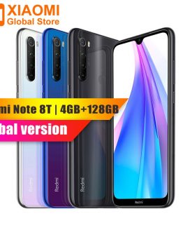 Global Version Xiaomi Redmi Note 8T 4GB 128GB 6.3 Smartphone NFC Snapdragon 665 48MP Camera 18W Quick Charge 4000mAh Smart Phone