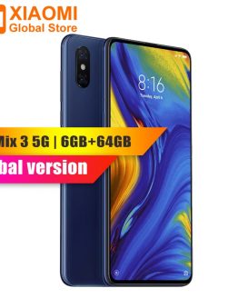 Global Version Xiaomi Mi Mix 3 5G Version 6GB 64GB Smartphone Snapdragon 855 Octa Core 24MP Camera 6.39" AMOLED NFC Mobile Phone