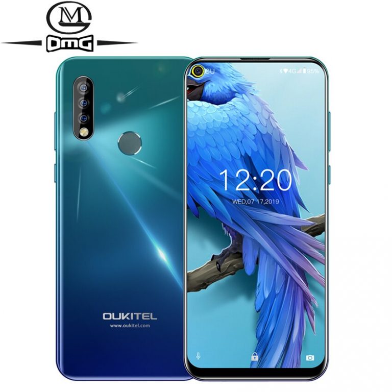 OUKITEL C17 Triple Camera android 9.0 4G smartphone MT6763 Octa Core 3GB RAM 16GB ROM fingerprint Face ID 3900mAh cellphone