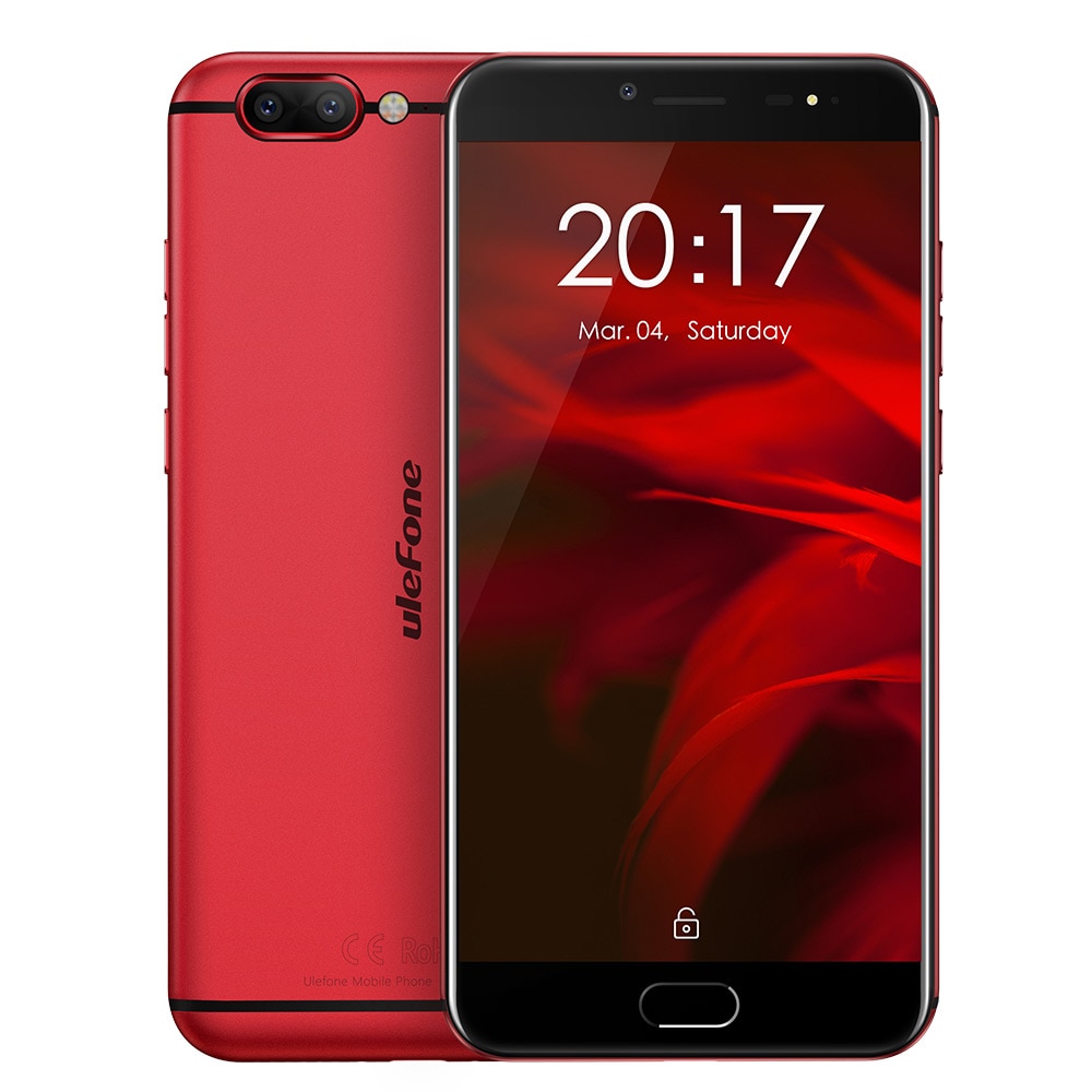Ulefone Gemini Pro 5.5 inch FHD Mobile Phone Android 7.1 MTK6797 Deca Core 4GB RAM 64GB ROM Fingerprint ID 4G Smartphone