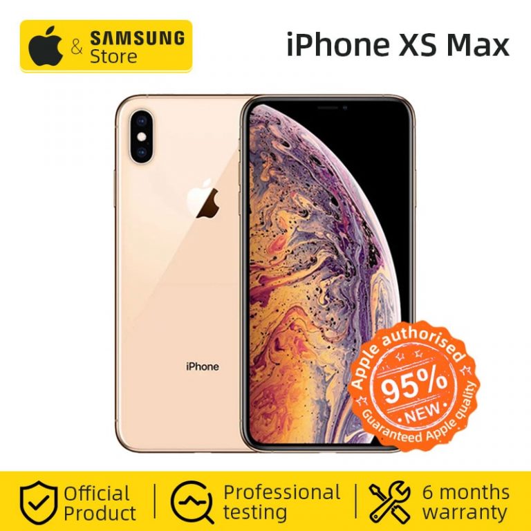 Unlocked Original Apple iPhone XS Max 256GB Smartphone A12 Bionic chip