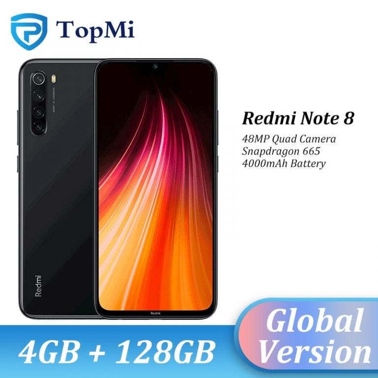 In stock!Global Version Xiaomi Redmi Note 8 4GB RAM 128GB ROM Smartphone
