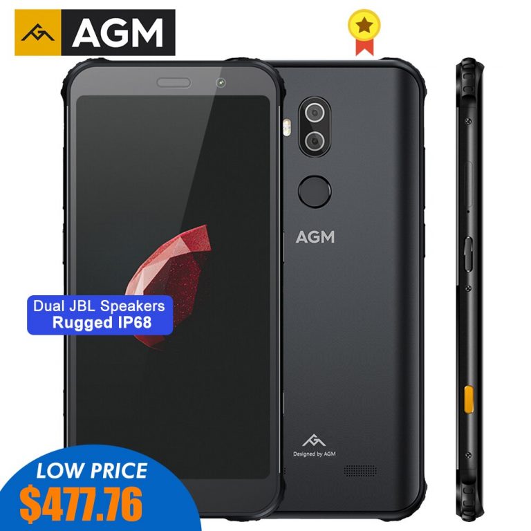 AGM X3 Rugged Waterproof Smartphone SDM845 8GB 256GB Android 8.1