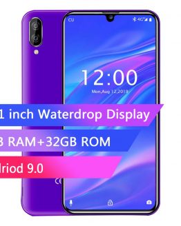 OUKITEL C16 PRO 5.71HD+ Waterdrop Screen 4G Smartphone MT6761P Quad Core 3GB 32GB Android 9.0 Pie Face ID Mobile Phone