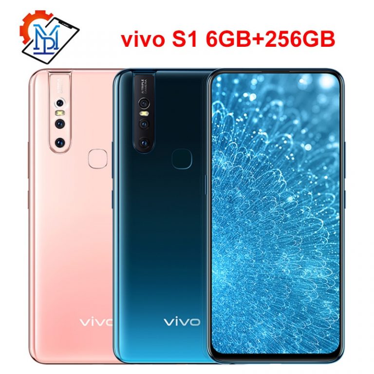 Original Vivo S1 Mobile Phone 6.53inch Screen 6GB RAM 256GB ROM Helio P70 Octa Core Android 8.1 Three Cameras 3940mAh Smartphone