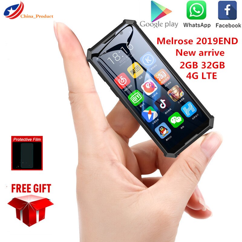 New Arrive Melrose 2019end Mini Smartphone 2GB 32GB 4G Network Wifi GPS 3.5'' Small Backup Students Phones PK 2019 SOYES XS S10