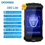 DOOGEE S60 Lite IP68 Rugged Wireless Charge 4GB 32GB 5580mAh 12V2A Quick Charge Octa Core 5.2'' FHD 16MP Camera Smartphone