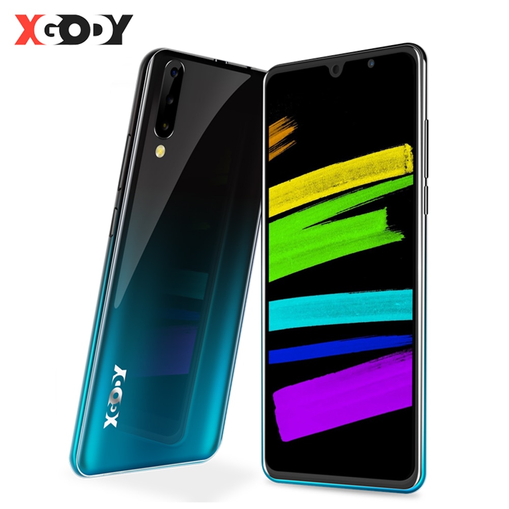 New XGODY P30 Mobile Phone Android 9.0 6 Inch 18:9 2GB 16GB MTK6580 Quad Core Dual SIM 5MP Camera WiFi 3G Celular Smartphone