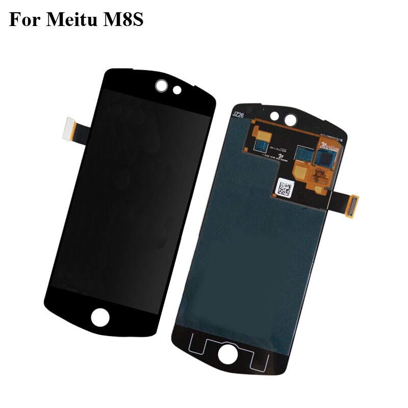 Black LCD+TP For Meitu M8S LCD Display with Touch Screen Digitizer Smartphone Replacement For Meitu M 8S M8s MeituM8S
