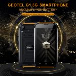 Power Through the Day: GEOTEL G1 3G Smartphone with 7500 mAh Battery