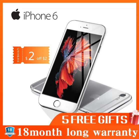 used Phone Apple iPhone 6 smartphone 1GB RAM 16GB ROM 12.0MP LTE camera fingerprint unlocked 4.7 inch mobile phone WIFI GPS 4G