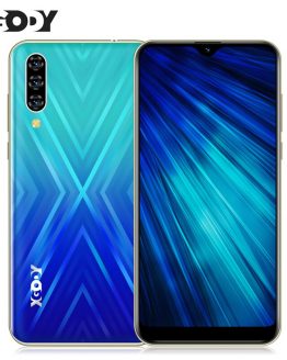 XGODY 3G Waterdrop Smartphone Note7 2GB 16GB 6.26 19:9 HD Screen MTK6580 Quad Core Android 9.0 Face Unlock Mobile Phone GPS WiFi