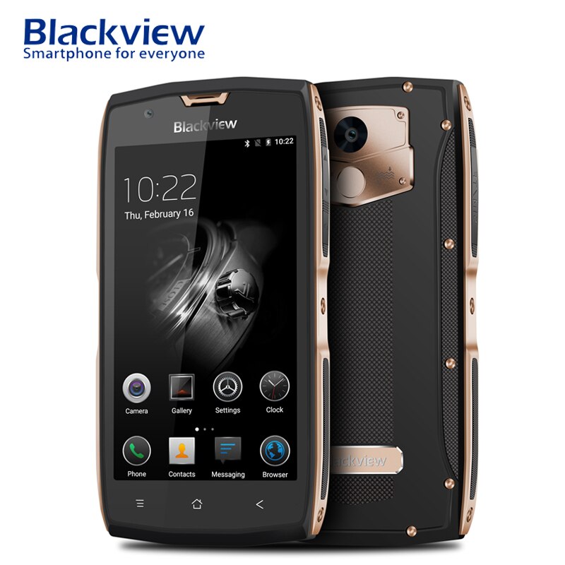 Blackview BV7000 5 Inch Smartphone Touch Celular IP68 Waterproof NFC 1920x1080 2GB RAM 16GB ROM Fingerprint Android 7.0 4G Phone