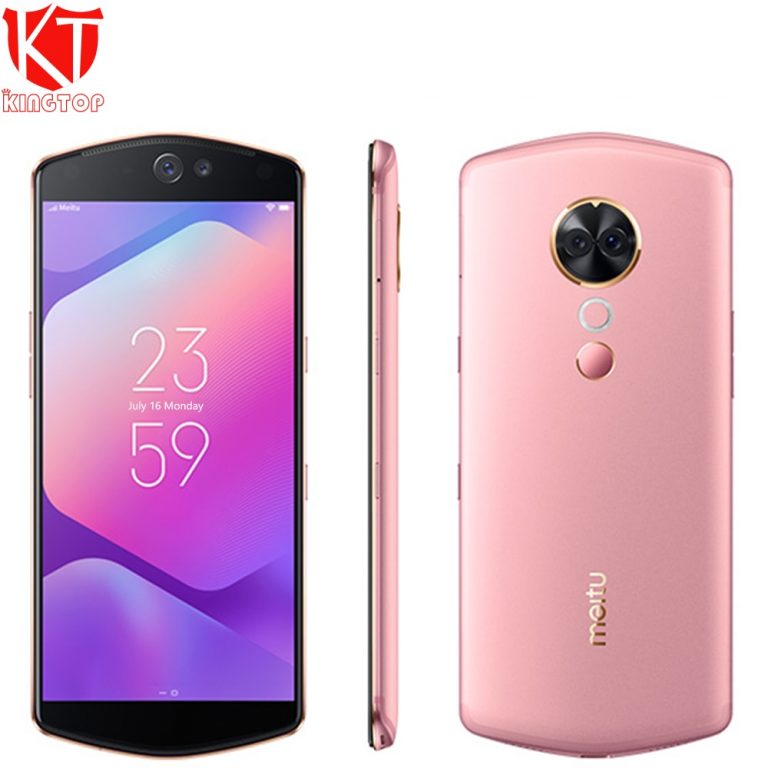 Original Meitu T9 Mobile Phone 4/6GB RAM 64/128GB ROM Snapdragon 660 Octa Core Android 8.1 Dual Front/Rear Camera Smartphone