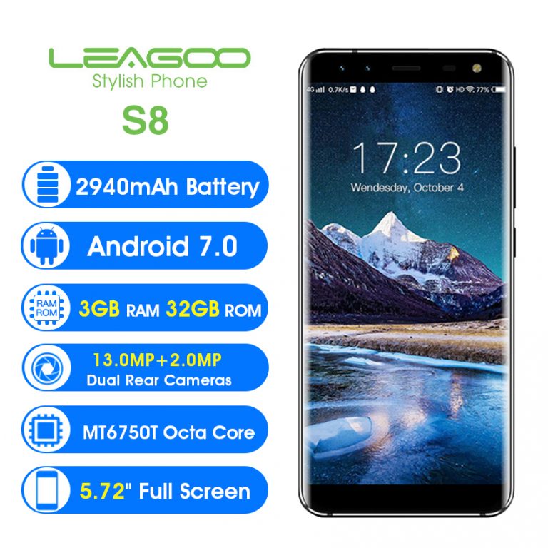 MAINBOARD ONLY  FOR LEAGOO S8 – Compact 5.72" Full Screen Smartphone with 4 Cameras & Octa-Core Power