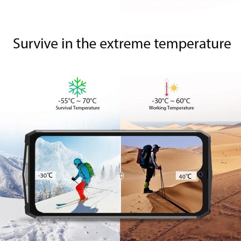 Blackview IP68 Waterproof Cellphone 13000mAH 30W fast charging 4G
