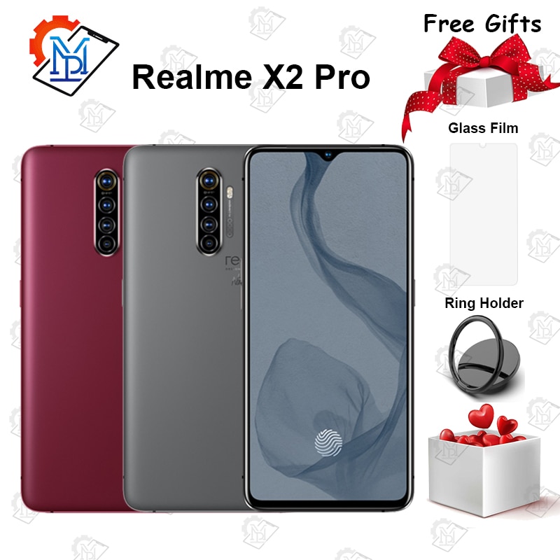 Realme X2 Pro Master Edition Mobile Phone 6.5 inch 90Hz Fluid Screen 12GB+256GB Snapdragon 855 Plus Camera 64.0MP NFC Smartphone
