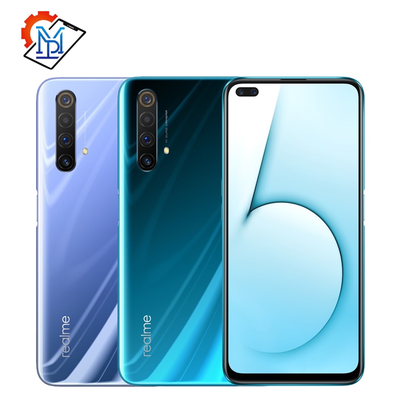 In Stock realme X50 5G Mobile Phone 6.57" 8GB+128GB Snapdragon 765G Android 10 Camera 64MP Flash Charge 4200mAh NFC Smartphone