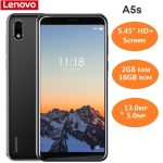 Lenovo A5s 4G Smartphone 5.45 inch Android P MT6761 Quad Core 2.0GHz 2GB RAM 16GB ROM 13.0MP Rear Camera 3000mAh Battery
