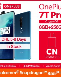 Global ROM OnePlus 7T Pro 8GB 256GB Smartphone Snapdragon 855 Plus 6.67" Fulid 90Hz Display NFC UFS 3.0 4085mAh Dash Charge 30T