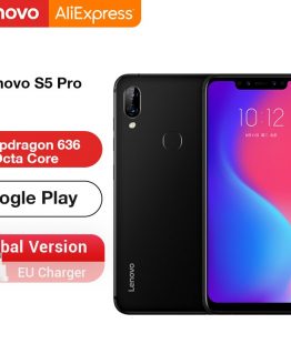 Original Global Version Lenovo S5 Pro 6GB 64GB Snapdragon 636 Octa Core Smartphone 20MP Quad Cameras 6.2 inch 4G LTE Phones