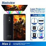 Blackview MAX 1 Projector Mobile Phone - Portable Entertainment Device with Built-in Projector and Powerful Features.