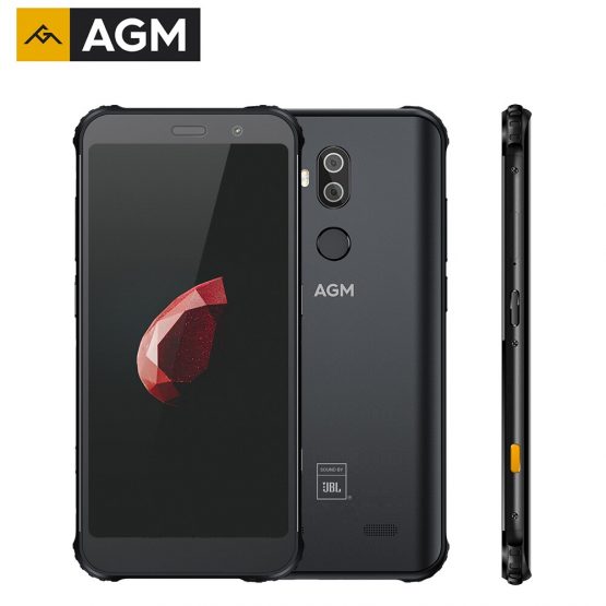 AGM X3 5.99 Inch 4G LTE Android Smartphone Rugged IP68 Mobile Phone 8GB 128GB Cellphone NFC 4100mAh 12MP+24MP Dual Rear Camera