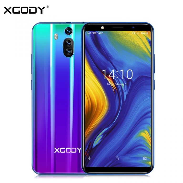 XGODY Mate RS 3G Dual Sim Smartphone 6 Inch 18:9 Smart Android