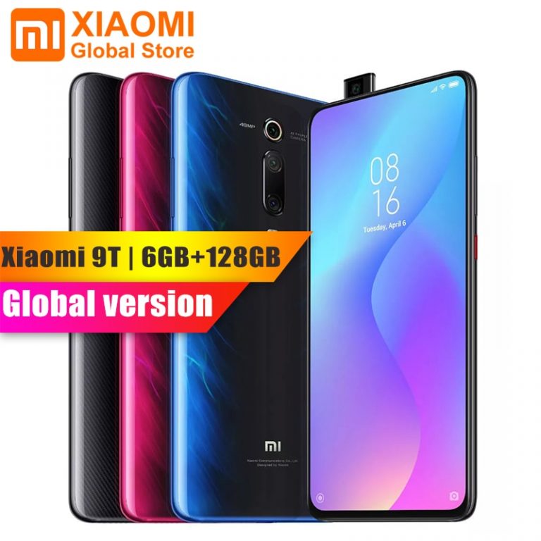 Popular Global Version Xiaomi Mi 9T Mi9 T 6GB 128GB Full Screen 48 Million Super Wide-angle Pop-up Front Camera Smartphone