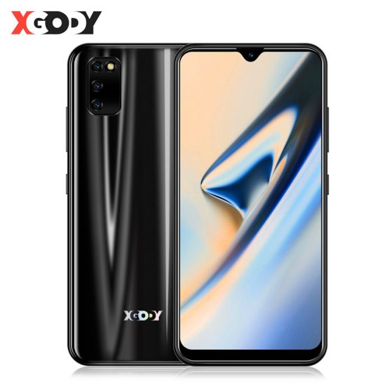 XGODY M30S 4G Smartphone Android 9.0 6.3" Waterdrop Screen 3G 32G Quad Core Dual SIM 8.0MP GPS WiFi Face ID Unlock Mobile Phone