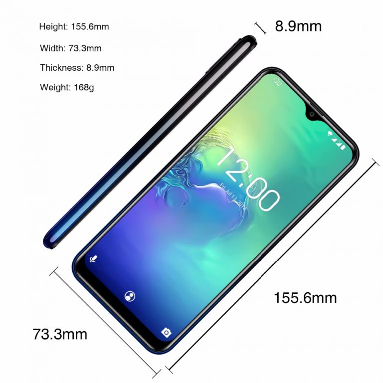 OUKITEL C15 Pro+ 3GB 32GB Android 9.0 Mobile Phone Fingerprint Face ID