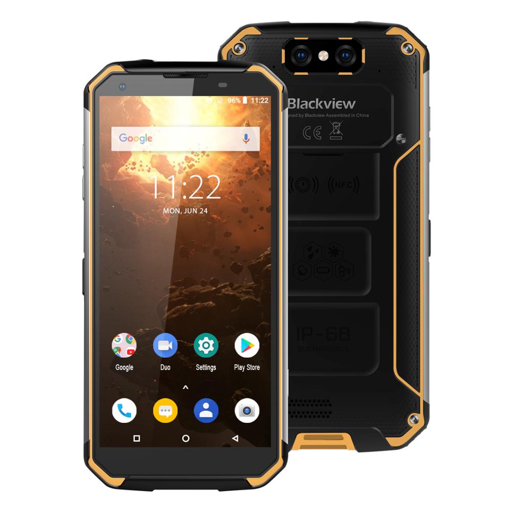 Blackview BV9500 plus smartphone p70 Octa Core 5.7" 18:9 FHD Screen IP68 waterproof Cellphone 10000mAh 4GB 64GB Mobile Ph