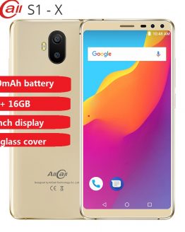 AllCall S1 3G Smartphone 5.5'' Android 8.1 MT6580 Quad Core 2GB RAM 16GB ROM 13.0MP+2.0MP Dual Rear Camera 5000mAh Mobile Phones