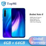 In stock!Global ROM Xiaomi Redmi Note 8 4GB RAM 64GB ROM Smartphone